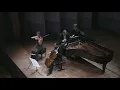 ATOS Trio: Brahms - Trio No.3 in c-minor, op.101