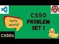 CS50x Week-1 Problem Set Hello World Walkthrough Set up CS50 Codespace CS50 Pset 1 Solution