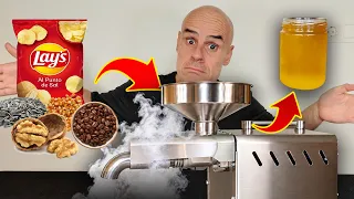 Intenté sacar ACEITE de TODO ESTO… y rompí la máquina