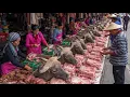 Download Lagu De unieke brugmarkt van Vietnam - Buffelvlees en lokale cultuur