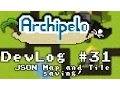 Archipelo DevLog Map loading and JSON explained 2D Java LibGDX MMORPG