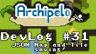 Archipelo DevLog Map loading and JSON explained 2D Java LibGDX MMORPG