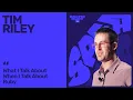 Tim Riley What I Talk About When I Talk About Ruby Baltic Ruby 2025 Keynote