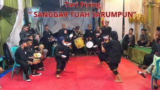 tari piring minangkabau di iringi musik tambua tasa dan talempong