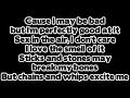 Rihanna - S&M (Lyrics)