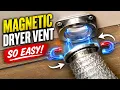 This Magnetic Dryer Vent Connector Is a Game Changer