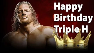 Happy Birt ay Triple h