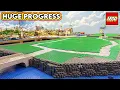 Download Lagu HUGE LEGO City Progress! Island Bridges \u0026 Brick Built Roads FINISHED!