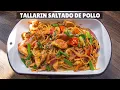 Cocinando un Delicioso Tallarin Saltado de POLLO Facil Abelca