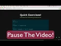 JavaScript Basics -