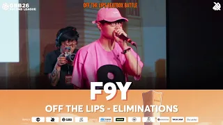 Fang9Yan 🇨🇳 | Off The Lips Beatbox Battle 2026 | GBB26 Second League | Elimination 11