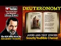 5 The Book of DEUTERONOMY KJV Read By Alexander Scourby and TEXT Synced Together