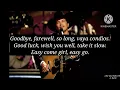George Strait - Easy come, easy go (lyrics video)