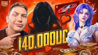 140 000 UC — НА АККАУНТ СВОЕЙ ДЕВУШКЕ В PUBG MOBILE! КАК ЖЕ НАМ ПОВЕЗЛО — ОНА БЫЛА В ШОКЕ! 😱