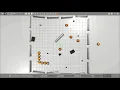 Husky Avoiding Obstacles using Mowito