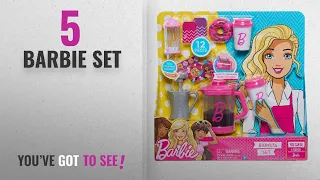 Top 10 Barbie Set 2018 Just Play Barbie Barista Set - Roleplay