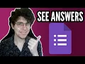 How To See All Answers In Google Forms 2026