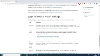 Use Nuget to install MySQL on Visual Studio