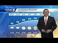 Weekend Forecast Trending Warmer