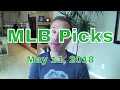 MLB Picks Free MLB pick of the day for May 11 2018 today