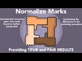 Normalise Marks Fair evaluation of marks Web App Flask MLTool
