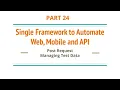 Part 24 Create POST test Managing POST request payloads Dynamic Request Payloads Test Data