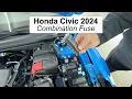Honda Civic 2024 Combination Fuse Dragon Car Alarms Fareham