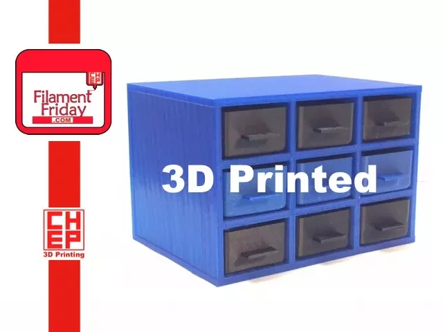 CHEP Filament Friday - Nine Drawer Storage Cabinet video thumbnail