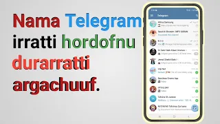 Nama Telegram Irratti Hordofnu Akkamitti Jalqabarratti Arganna How To Pin Telegram Content The 