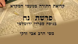 הרב אבי זרקי קריאת התורה פרשת נח 