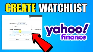 How To Create A Watchlist In Yahoo Finance 2026 Complete Guide