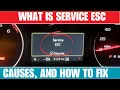 What Does Service ESC Mean causes Fix and Reset for Chevy
