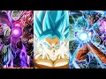 Download Lagu EXCHANGE LR SSB GOKU + VEGETA \u0026 GOKU BLACK + ZAMASU OFICIALLY REVEALED!!! DBZ Dokkan Battle