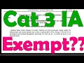 Category 3 Invasive Alien Exempted
