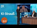 Download Lagu quer Schlussrunde: Söder stellt KI-Strauß vor | quer vom BR
