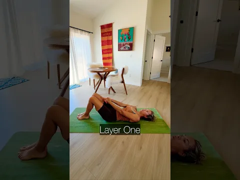 My new favorite total core move! Three Layers 🙌 #pelvicfloor #core