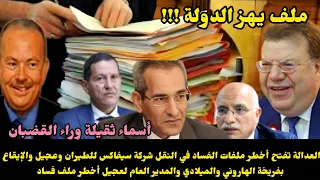 العدالة تفتح أخطر ملفات الفساد في النقل شركة سيفاكس للطيران وعجيل والإيقاع بفريخة الهاروني والميلادي 