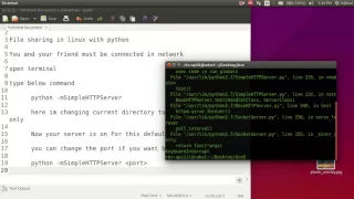 Simple Files Sharing Using Python