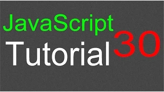 JavaScript Tutorial for Beginners - 30