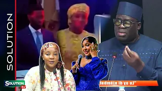GALA DES PREMIERES DAMES MARIE KHONE FAYE DANSE DEVANT LE PRESIDENT DIOMAYE...REACTION DE SA...