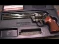 Colt Python 357 Magnum 8 Barrel Royal Blue Finish with Colt Original Factory Walnut Grips