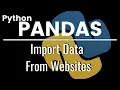 Pandas Import Data From Website To Excel