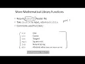 35 - math functions in c