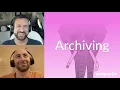 Archiving Postgres FM 167 podcast
