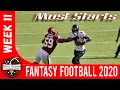 Week 11 Must Starts