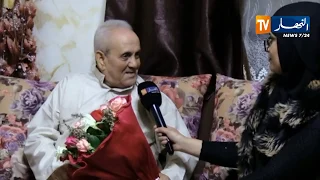 فن قناة النهار تزور الفنان بلخياطي بعد وعكة صحية ألزمته الفراش 