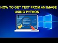 how to get text from an image using python in tamil