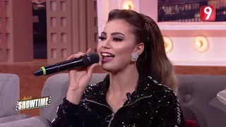                     شيرين اللجمي تهدي أغنية للبنات العازبات دندنها