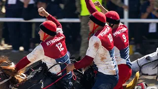 Эль-Классико на Играх кочевников: Кыргызстан–Казахстан, кок-бору и кокпар: лучшие моменты