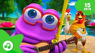 Cucù Cantava La Rana 🐸 Le Migliori Canzoni Per Bambini | La Fattoria di Zenon [15 min]